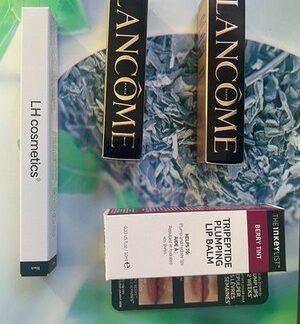 Lancôme Mascara & The Inkey List Lip Balm + LH Cosmetics Liner – Neu OVP Set
