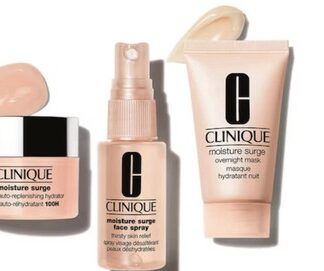 🧴Clinique Moisture Surge Set 3-tlg. 100H Hydrator, Gesichtsspray,Overnight Mask