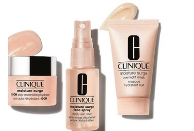đź§´Clinique Moisture Surge Set 3-tlg. 100H Hydrator, Gesichtsspray,Overnight Mask