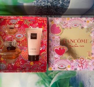 Lancôme Trésor Set 30ml Eau de Parfum + 7.5ml Travel Miniature 50ml Body Lotion