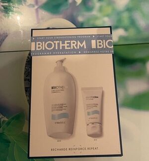 Biotherm Lait Corporel Routine Set–Körpermilch 400ml +Handpflege 50ml –Neu & OVP