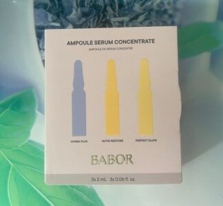 BABOR Ampullen Set 3x2ml Hydra Plus Nutri Restore Perfect Glow Serum
