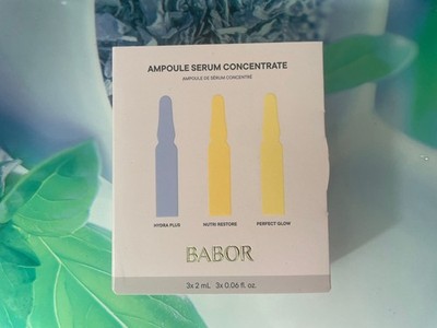 BABOR Ampullen Set 3x2ml Hydra Plus Nutri Restore Perfect Glow Serum