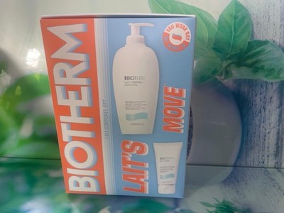Biotherm Lait Corporel 400ml Body Milk + Biomains Hand Cream 50ml Set