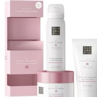 RITUAL  Sakura Geschenkset Duschschaum 50ml,Bodycreme 70ml Peeling 125g NEU &OVP