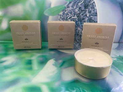 Rituals Sweet Jasmine Teelicht Kerzen Set 3x43g Private Collection Duftkerzen