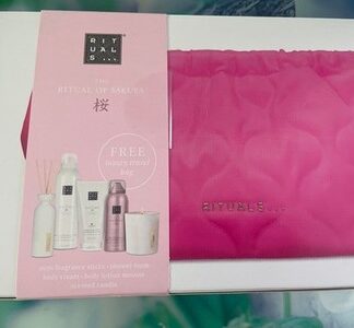 Rituals Sakura Deluxe Large Geschenkset Duschschaum Creme Duft Kerze Tasche Neu