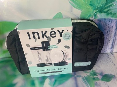 The Inkey List Barrier Skincare Set Ectoin Serum Cleansing Balm Ceramide Cream