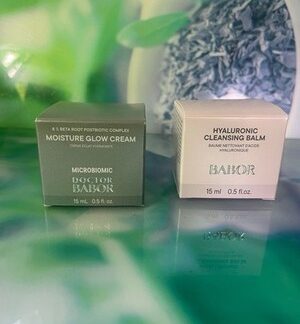 BABOR Pflege Set 30 ml Reisegröße Hyaluronic Balm & Moisture Glow Cream Neu
