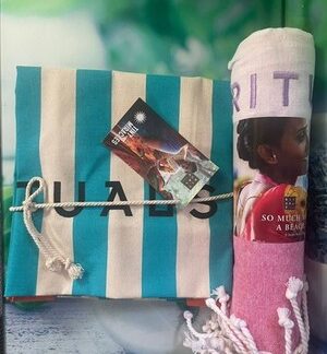 RITUALS Strandtasche + Strandtuch Set Türkis Rosa Beach Bag Neu