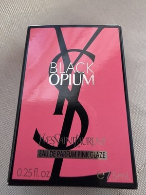 YSL Black Opium Pink Glaze Eau de Parfum 7,5 ml Miniatur Neu OVP